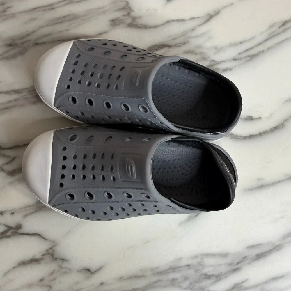 Skechers Foamies Guzman Steps Slip On Water Shoes Toddler Gray Size C8 Boys